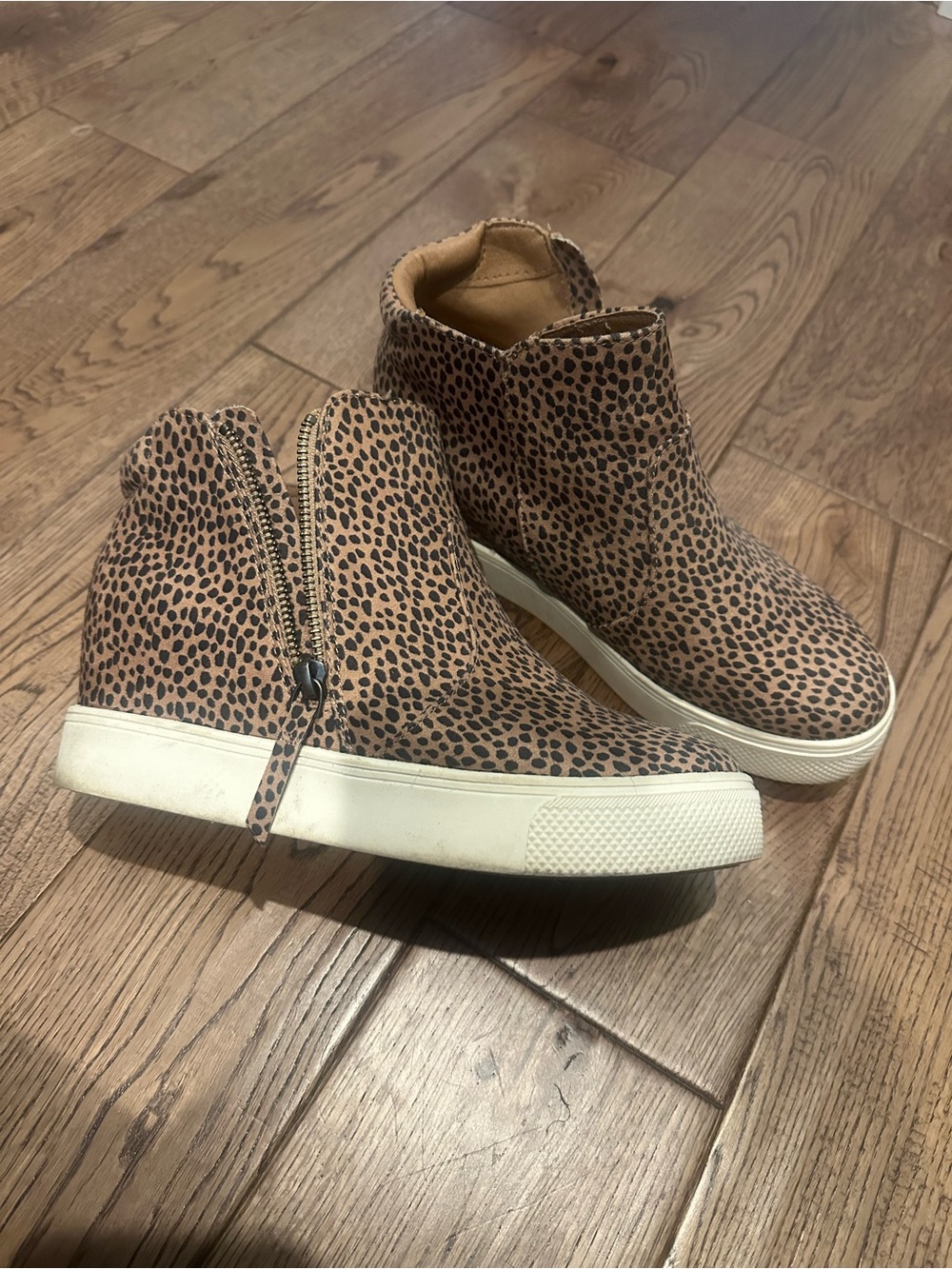 Leopard Print Women’s Wedges